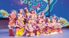 图为拉萨市实验幼儿园东城分园小朋友们表演热巴舞。 记者 格桑伦珠 摄